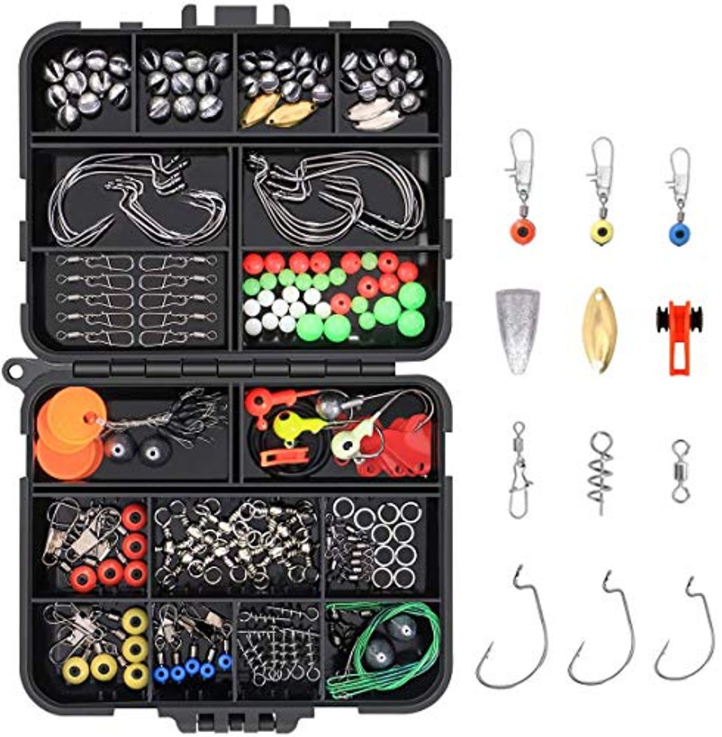 Social Vicloon 191pcs Anzuelos de Pesca