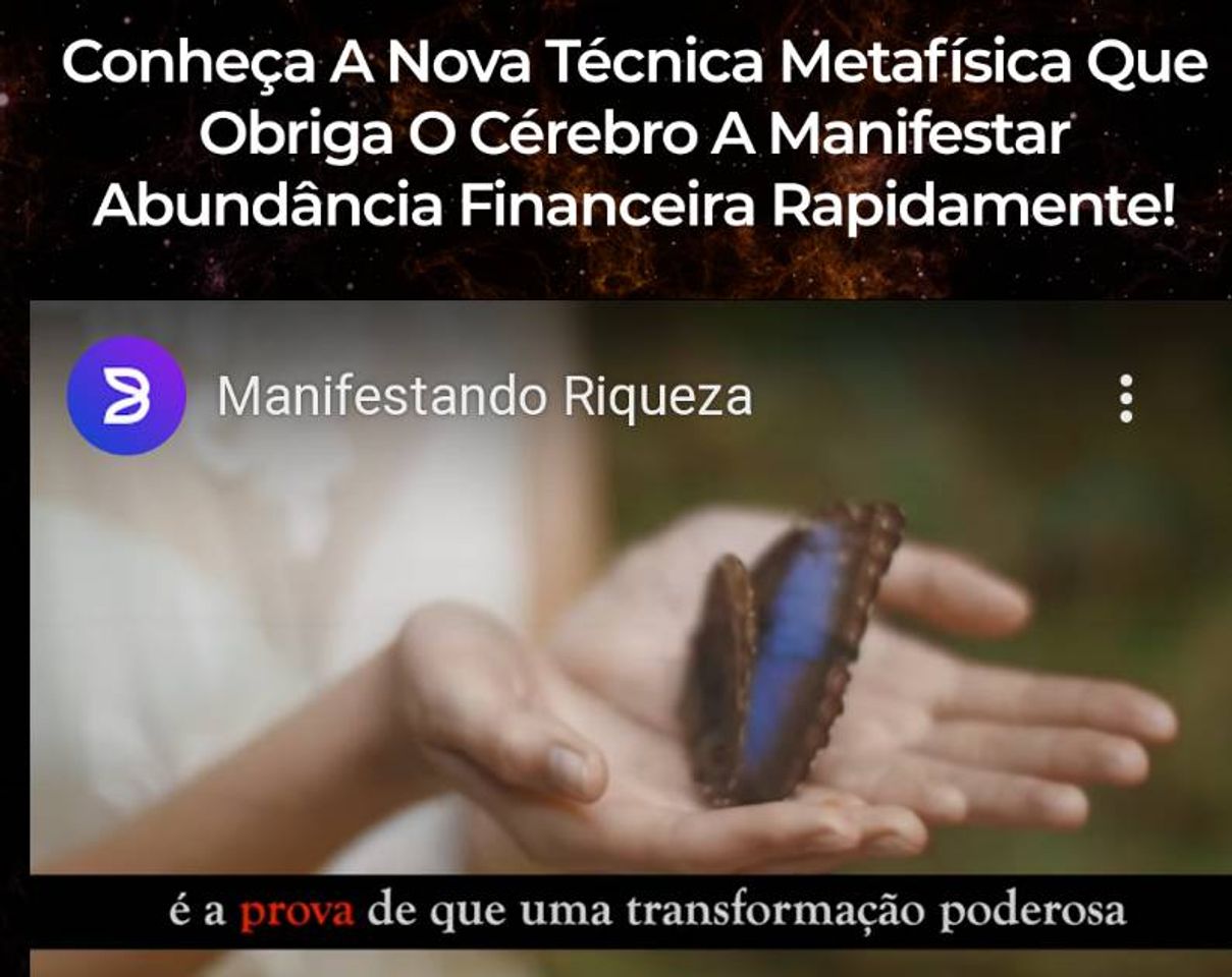 Moda Conheça A Nova Técnica Metafísica. 