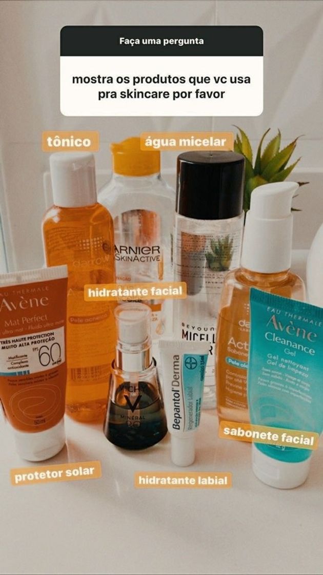 Moda Rotina básica de skin care