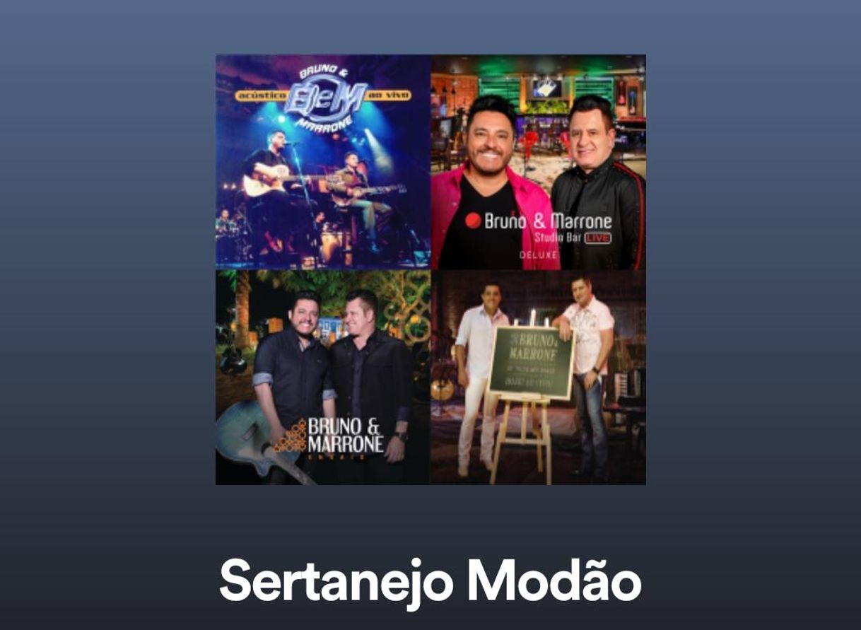 Fashion Playlist Sertanejo Modão