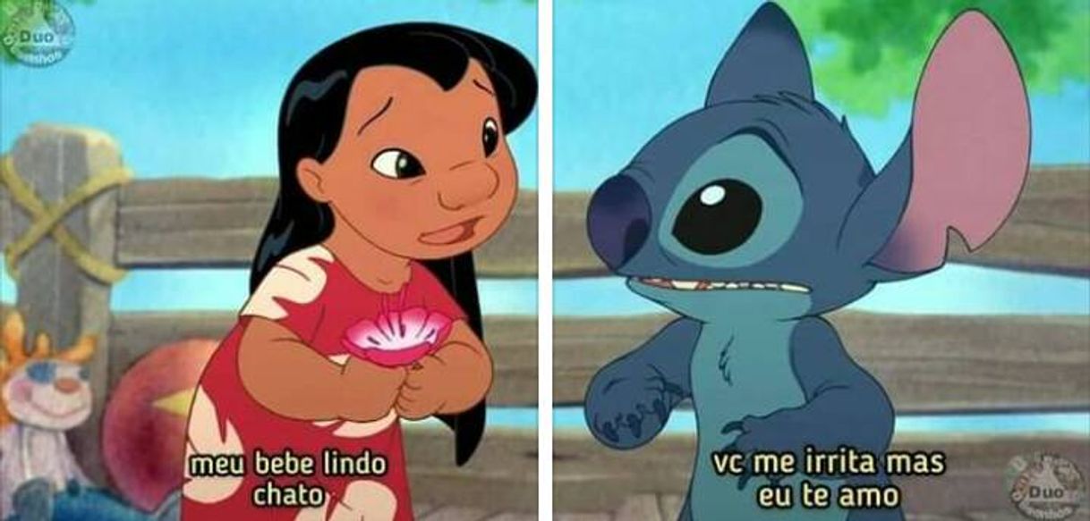 Fashion Metadinhas - Lilo e stitch💙