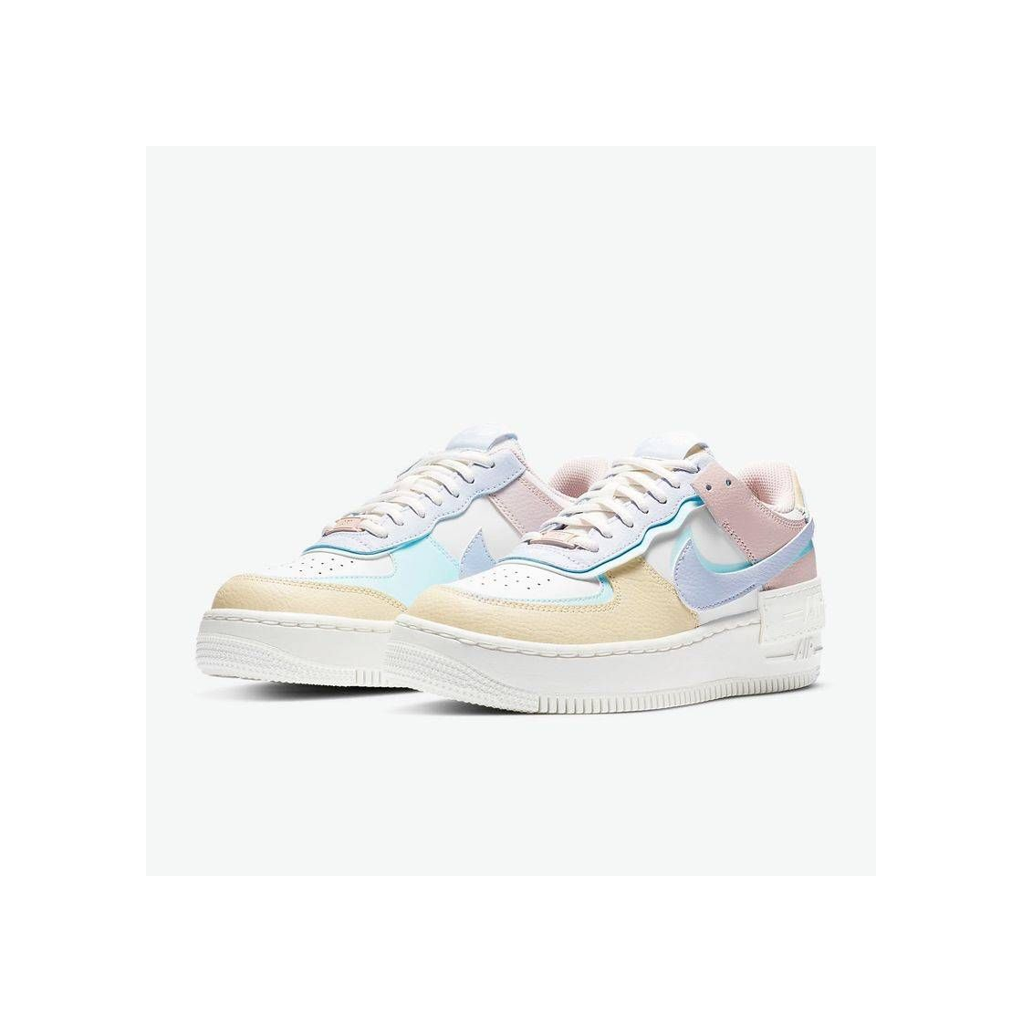 Fashion nike air force 1 shadow white glacier blue ghost pastel 🥺❤️