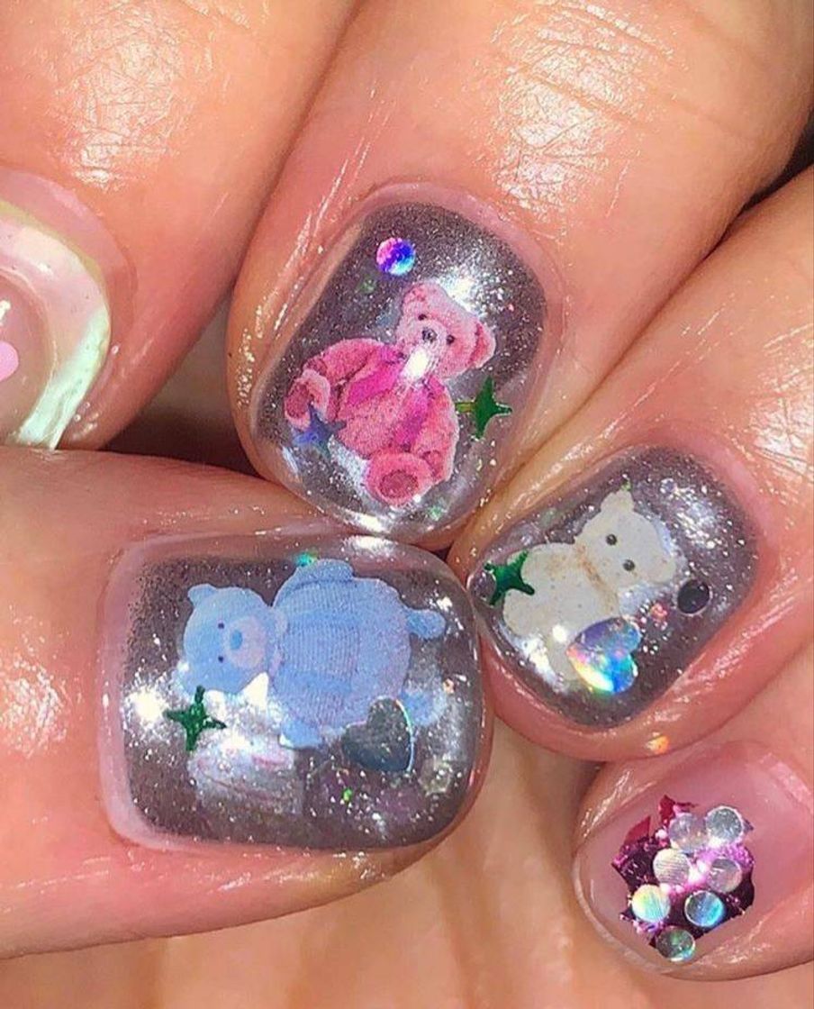 Moda Cute nails