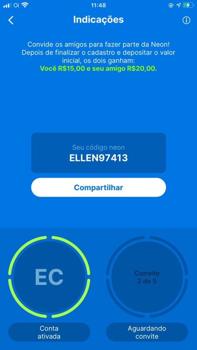 App Cartão Neon, o melhor banco do mundo ❤️ ganhe $20 agoraaa 💸