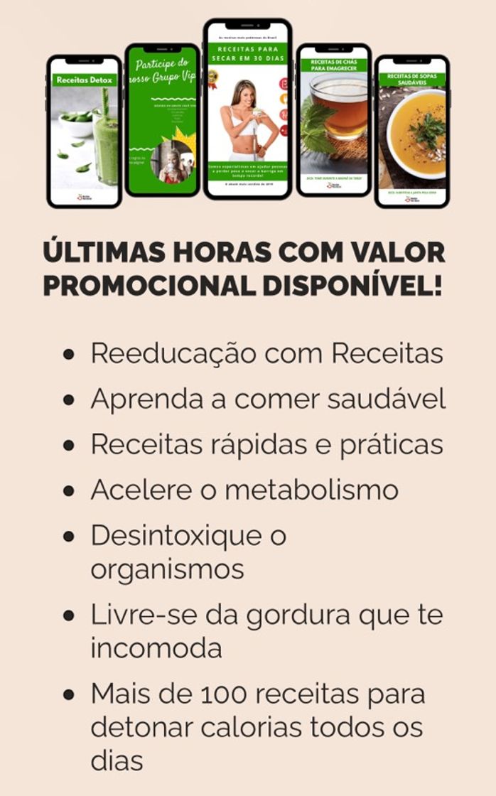 Book Receitas para secar 🧘🏻‍♀️📕