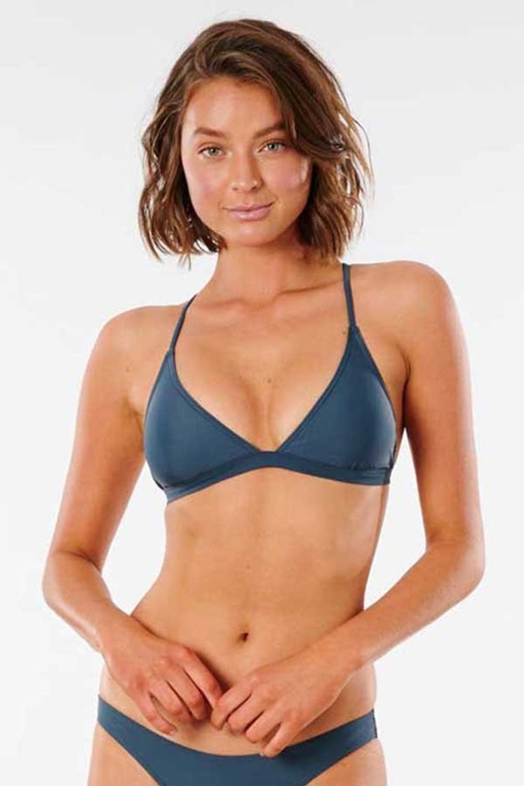 Fashion Classic Surf Eco Crossback Tri Bikini Top