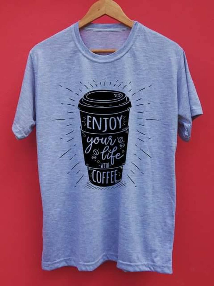 Fashion Camisa Enjoy Coffee – Piratas Moda Alternativa