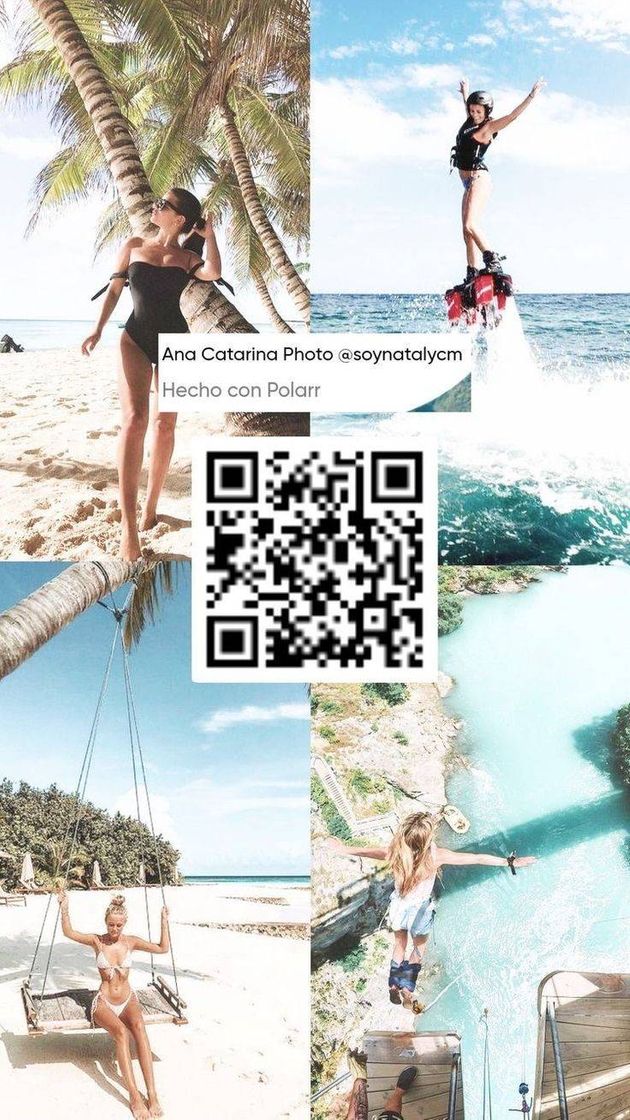 Fashion QR code Polarr