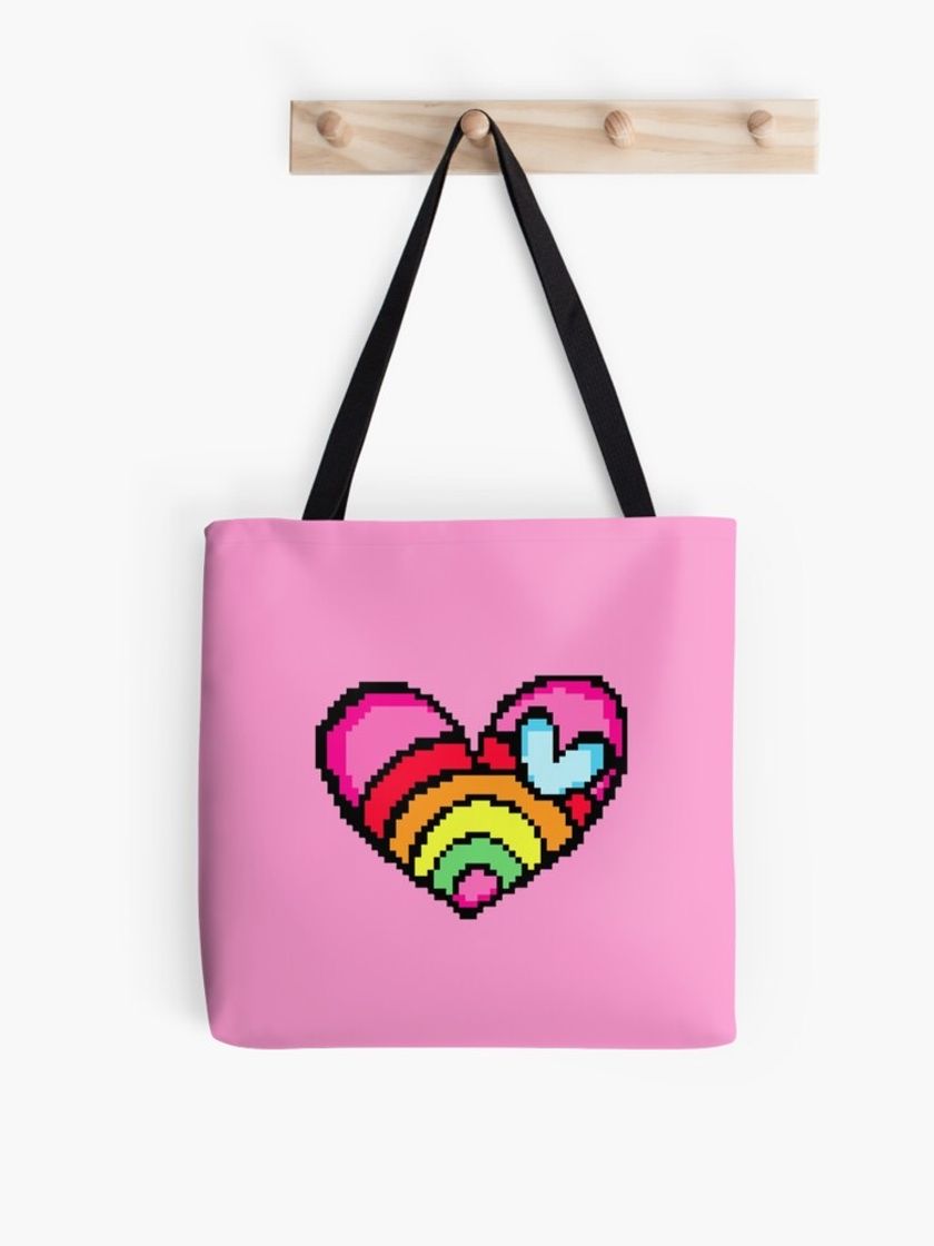 Social Rainbow Tote Bag