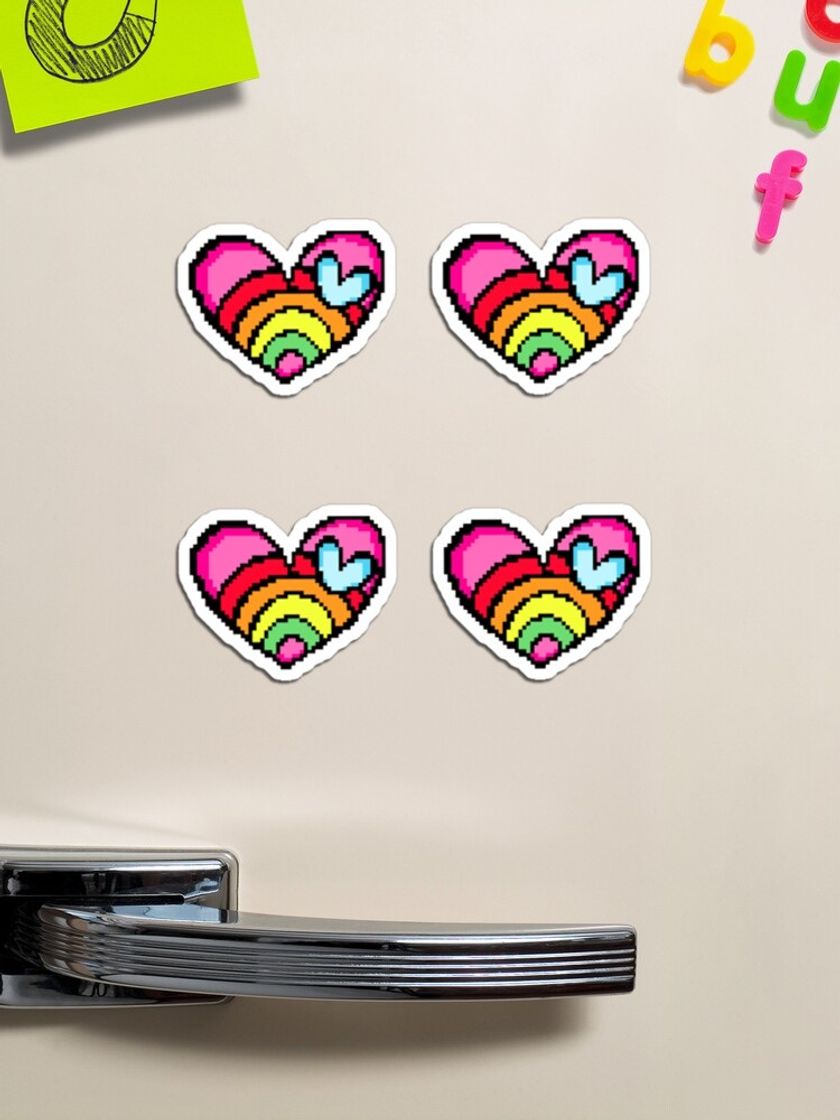 Social Rainbow Magnet