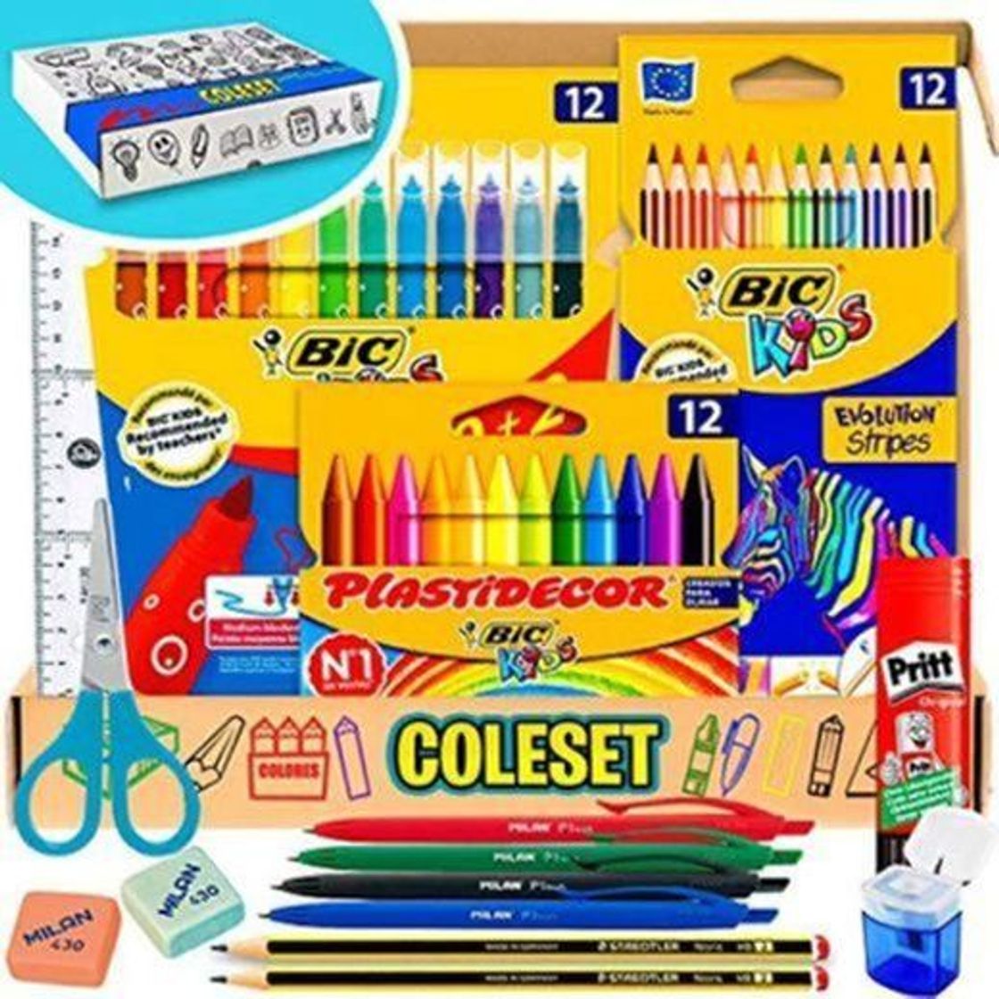 Producto Pack vuelta al cole y Pack material escolar Papeleria - Material colegio