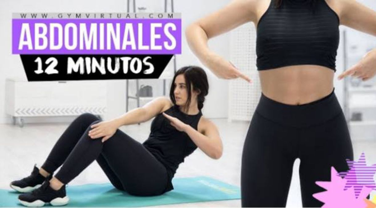 Moda Ejercicios para abdomen | Abdominales 12 minutos 😊😉