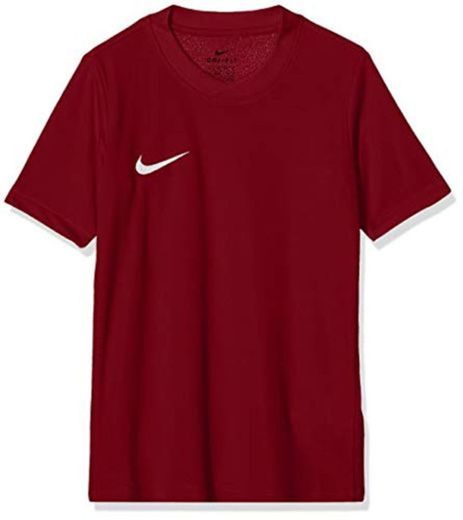 Nike Park Vi Camisa de Deporte, Niños, Rojo