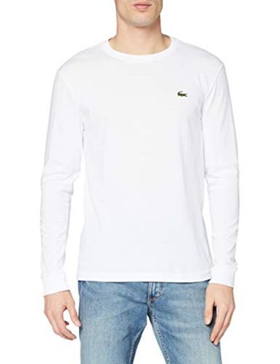 Lacoste Sport TH0123 Camiseta, Blanco