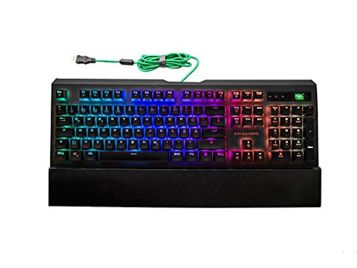 Producto KM-Gaming - Teclado mecánico de aluminio K-GK1 RGB USB Gaming [Brown Switches