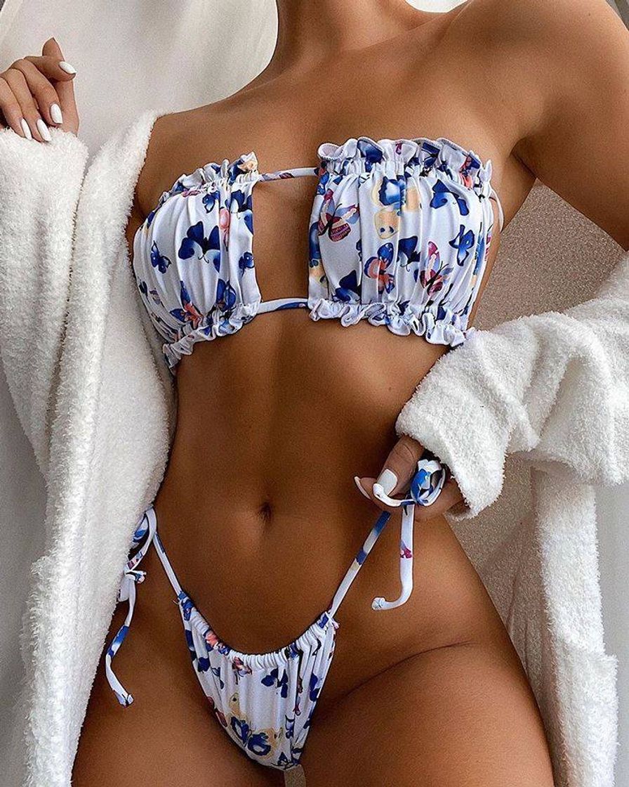 Social Azul com branco