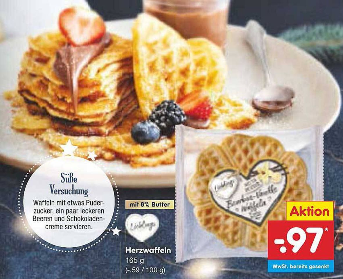 Product Waffles do Netto