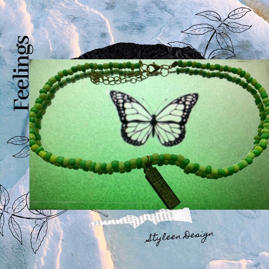 Social Colar Miçanga