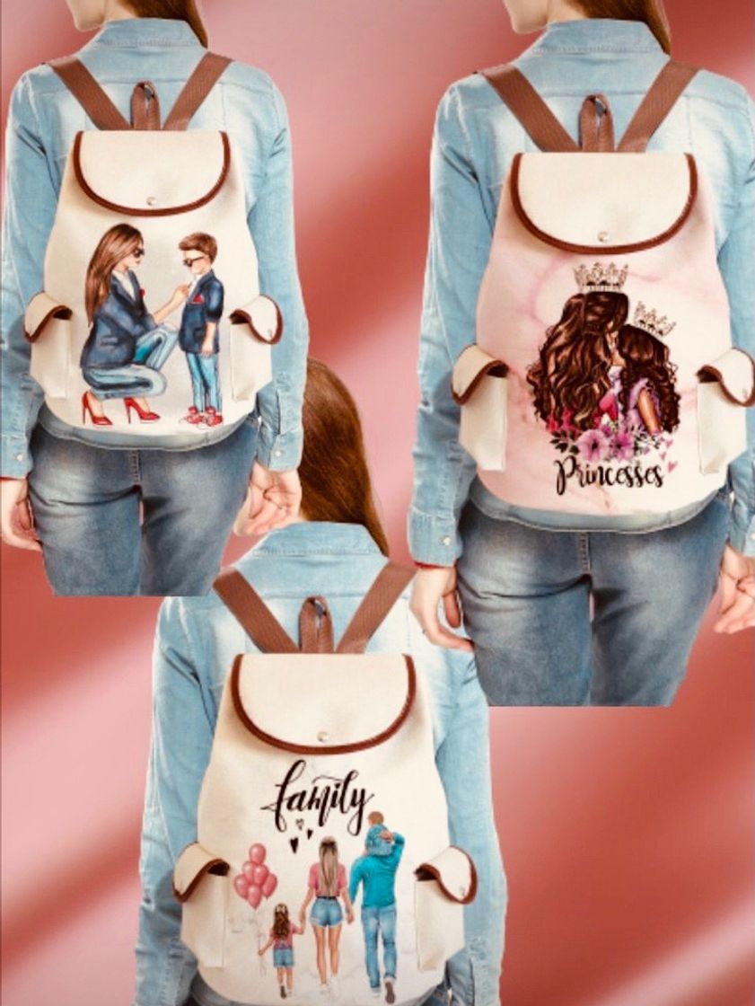 Mochila Mãe e filho 🥰 Linda 😍