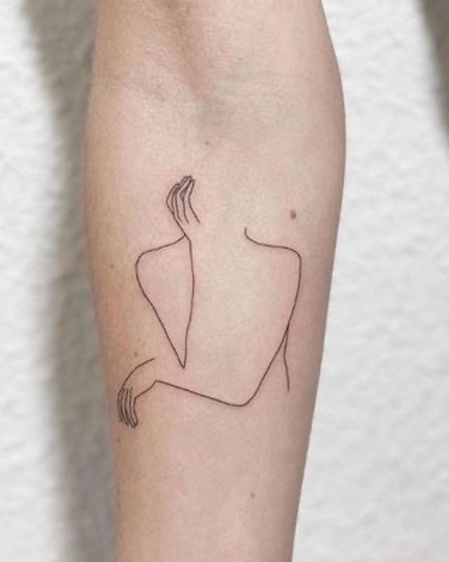 Fashion Tattoo minimalist 💜