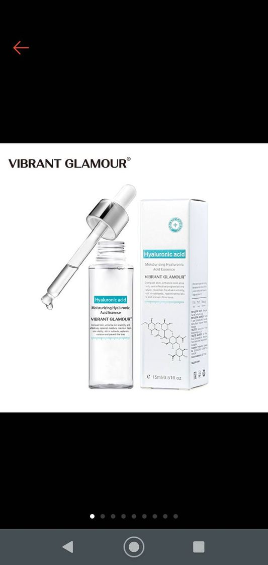 Productos Sérum Ácido hyalurônico VIBRANT GLAMOUR