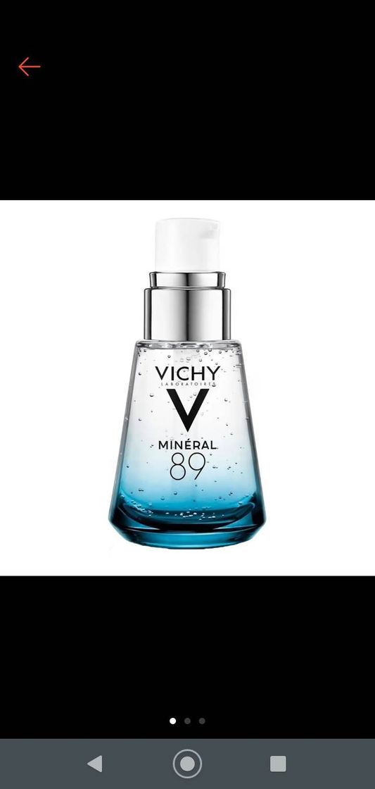 Products Hidratante facial MINÉRAL 89 VICHY. 89