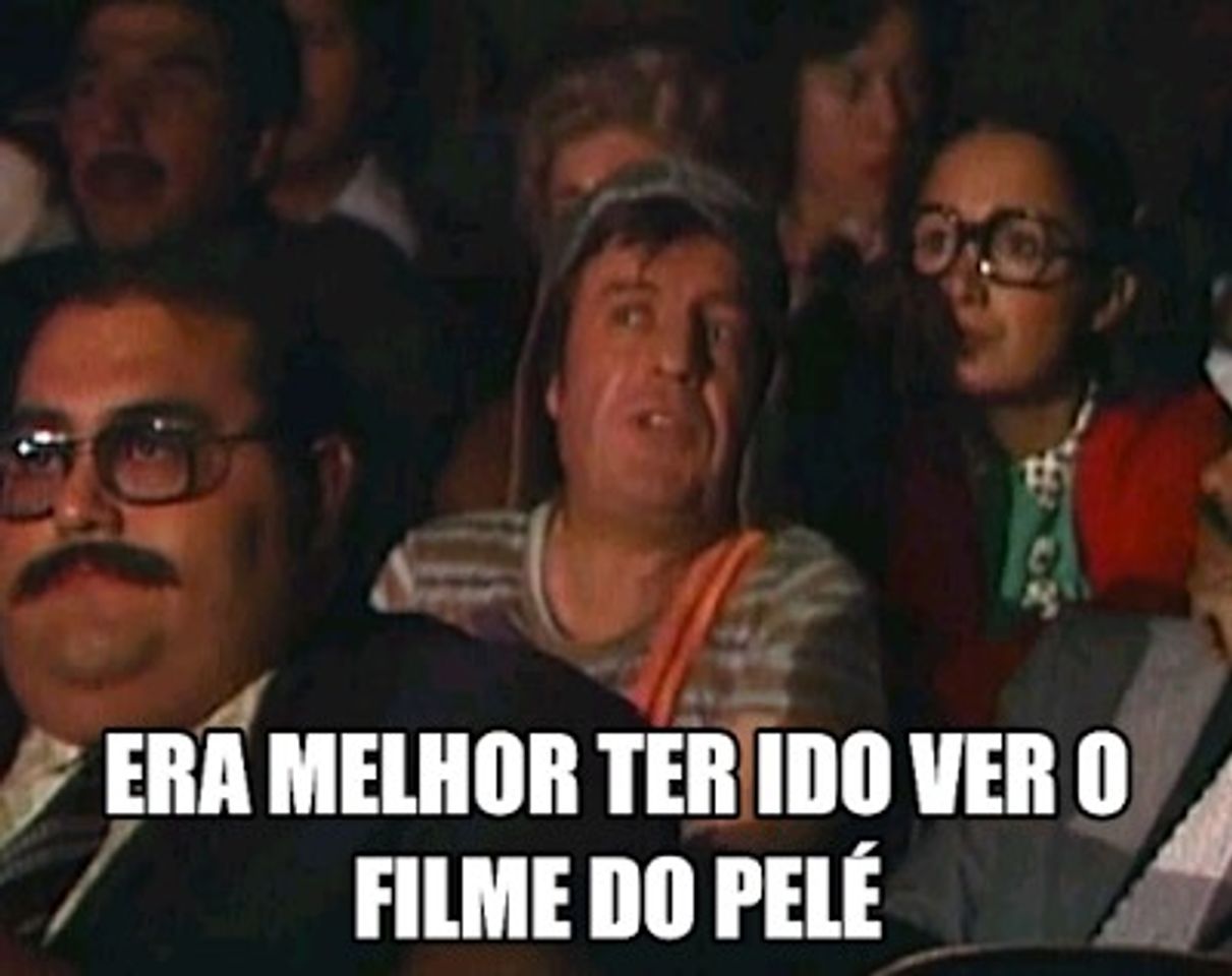 Moda Muito melhor ter ido ver o filme do Pelé 😂😂😂