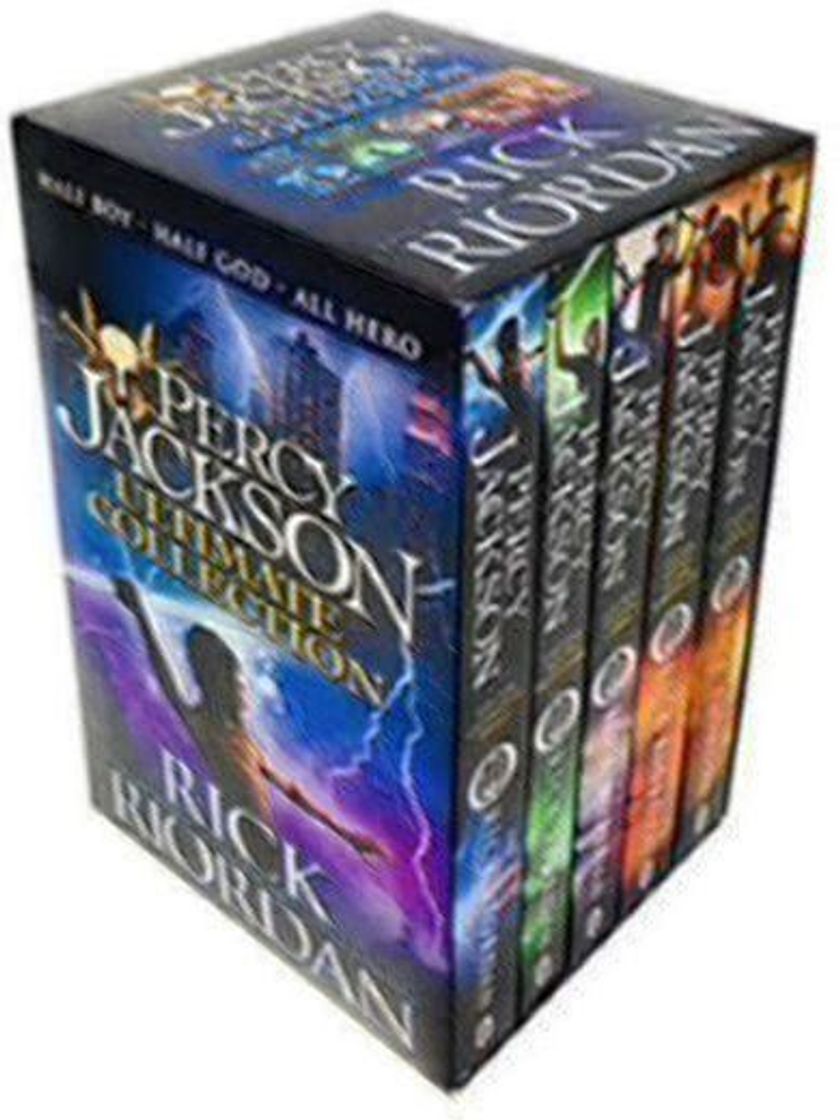 Book Percy Jackson Rick Riordan 5 Books Collection Pack Set(Percy Jackson and the