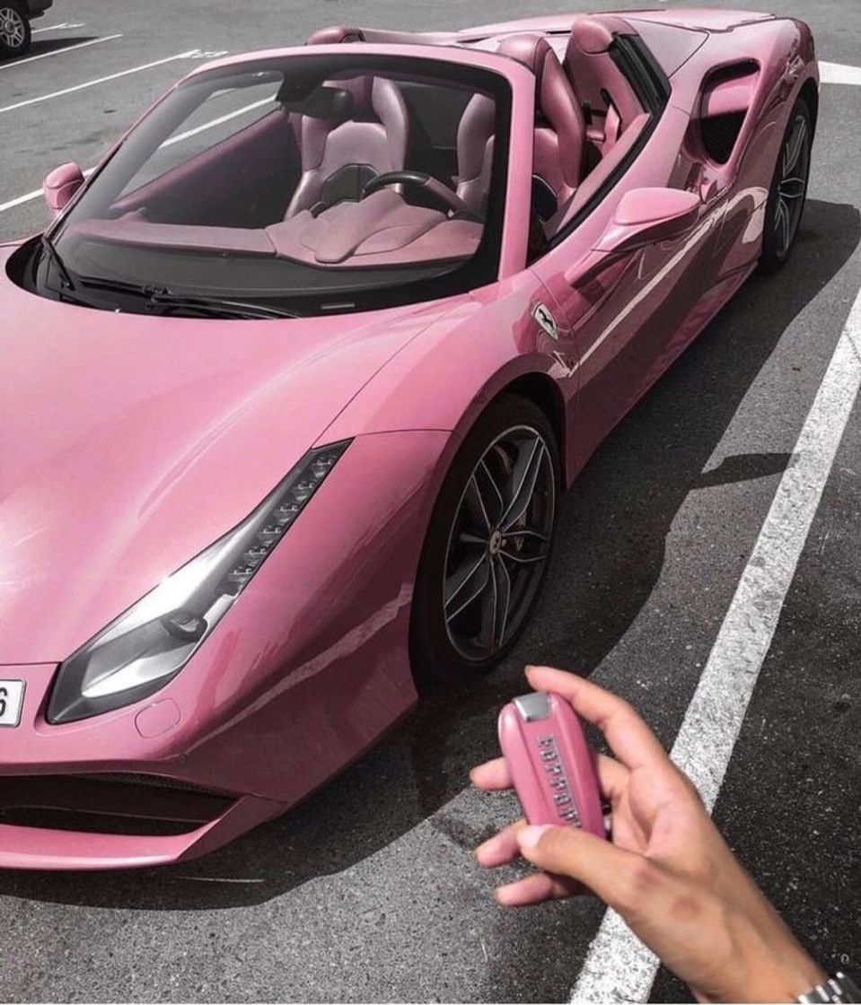 Fashion Carro de Luxo Rosa