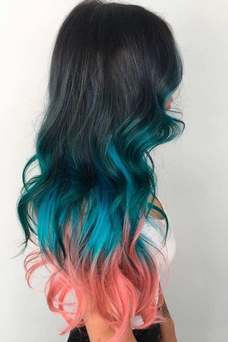 Moda Colorful hair ✨