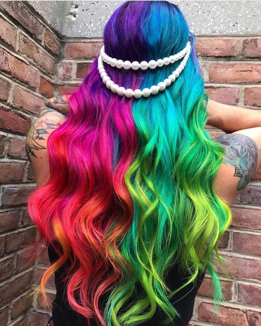 Moda Colorful hair ✨