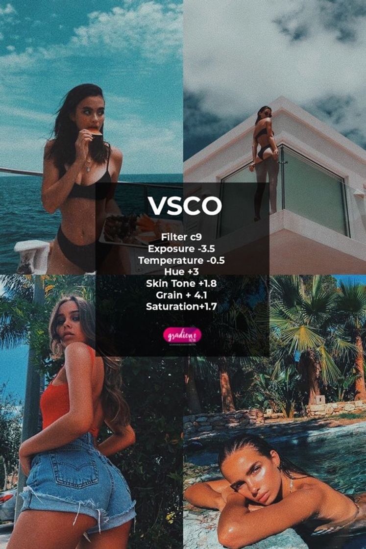 Moda Preset VSCO