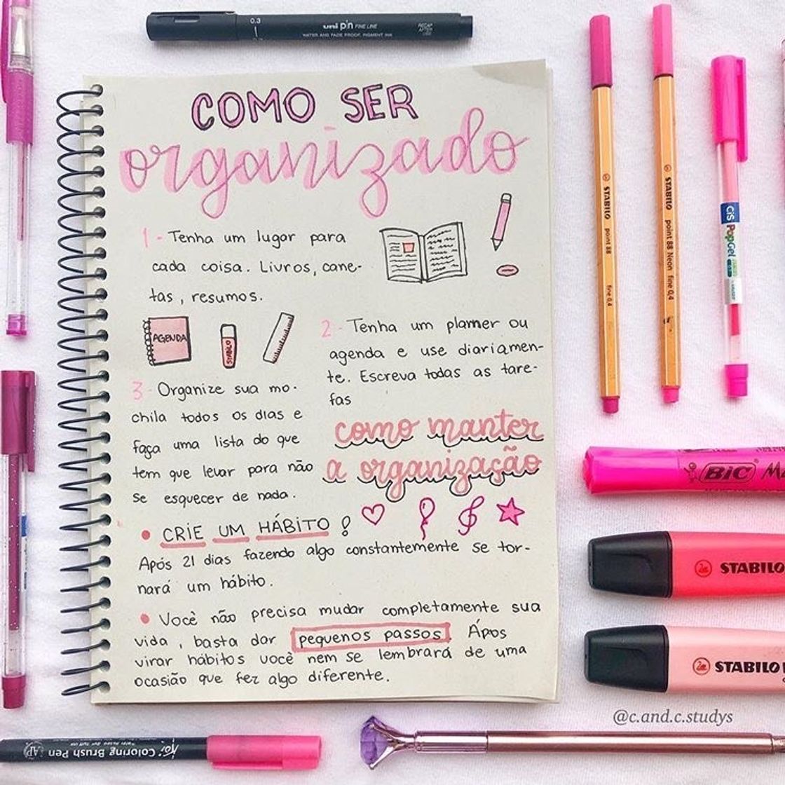 Fashion Dica de Organização 