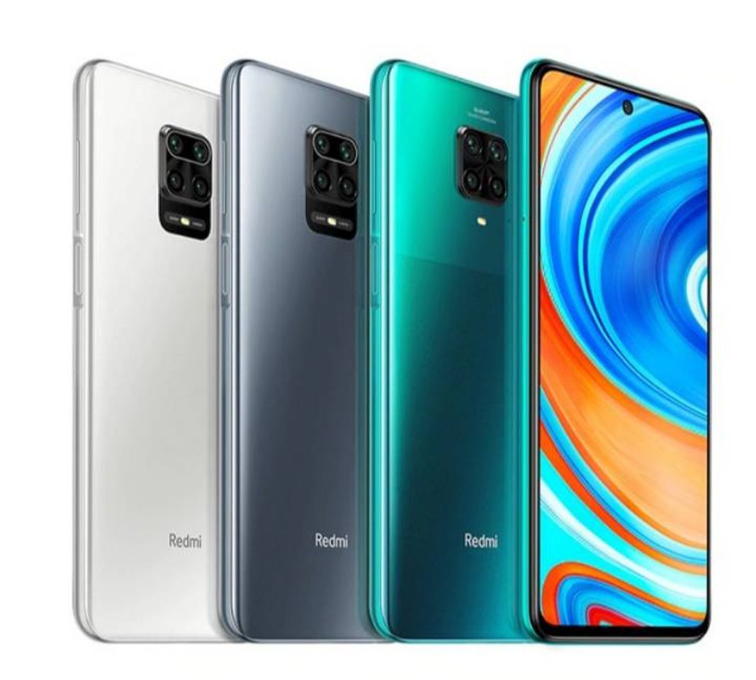 Moda Smartphone Xiaomi Redmi Note 9 Pro Verde 128GB, Tela de 6.67