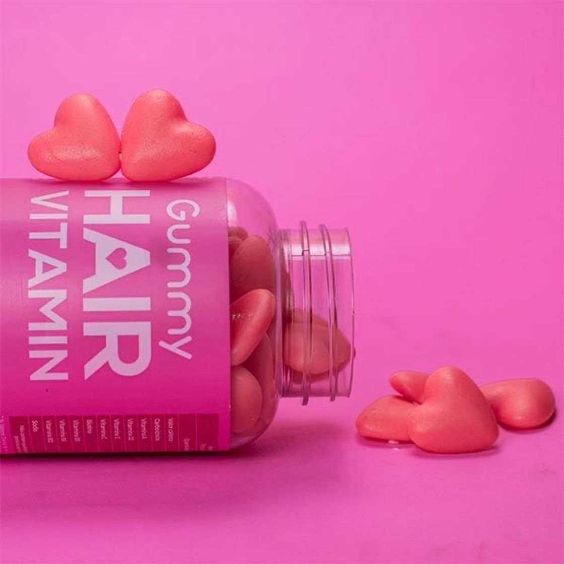 Moda Gummy Hair uma gominha de vitaminas que ajuda o crescimento!