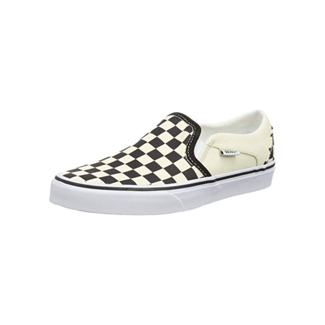 Moda Vans Asher, Sneaker Mujer, Blanco