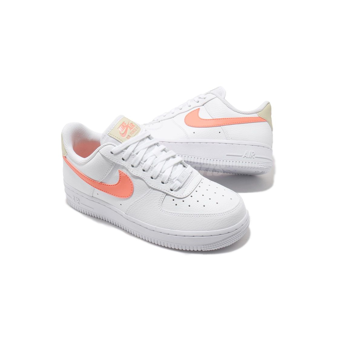 Moda NikeWMNS AIR FORCE 1 07 - Calzado de deporte Mujer, Blanco