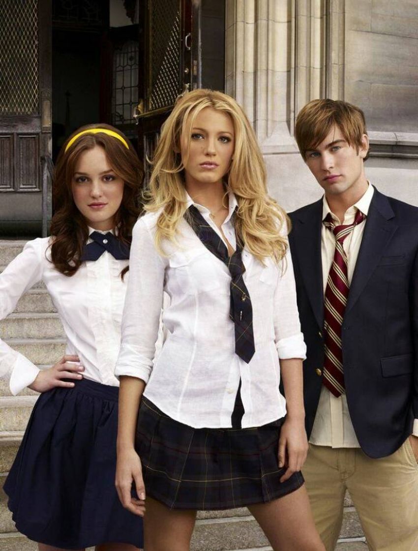 Nate,Blair e Serena