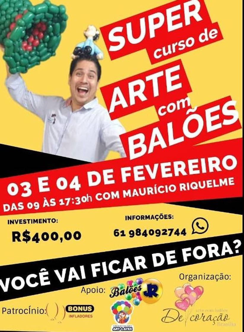 Fashion Curso com balões 260,instrutor maravilhoso, uns dos melhores