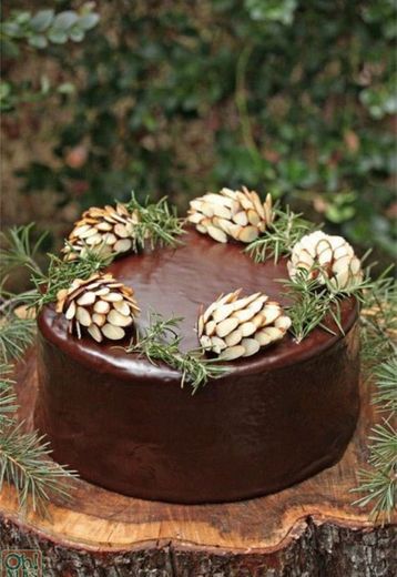 How to Make Chocolate Pine Cones 