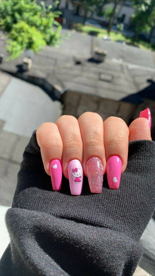 Fashion unhas hello kitty 