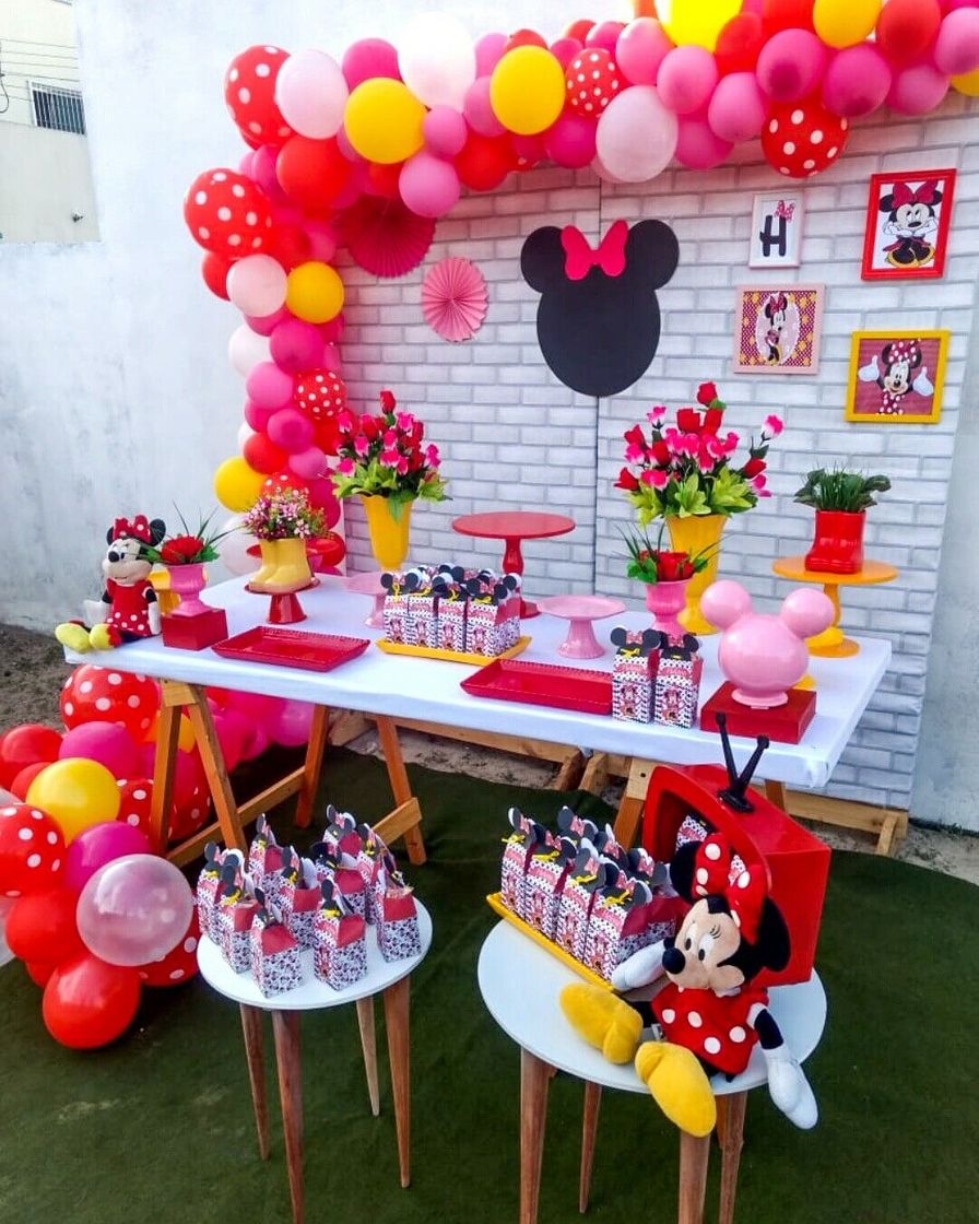 Fashion Decoração aniversário Minnie