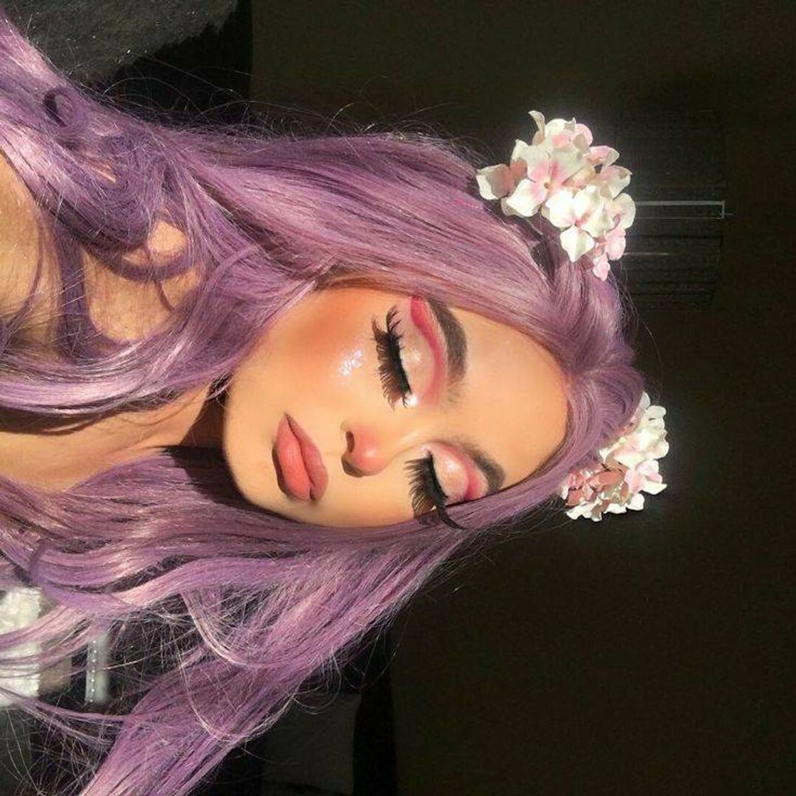 Moda Purple hair