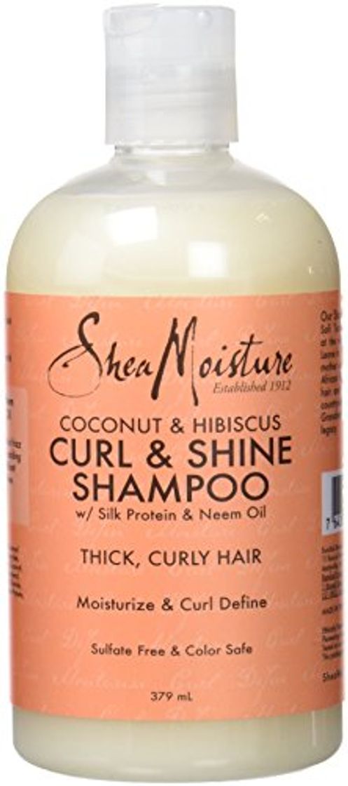 Beauty Shea Moisture - Champú modelador para rizos con coco e hibisco