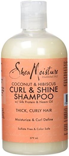 Shea Moisture - Champú modelador para rizos con coco e hibisco