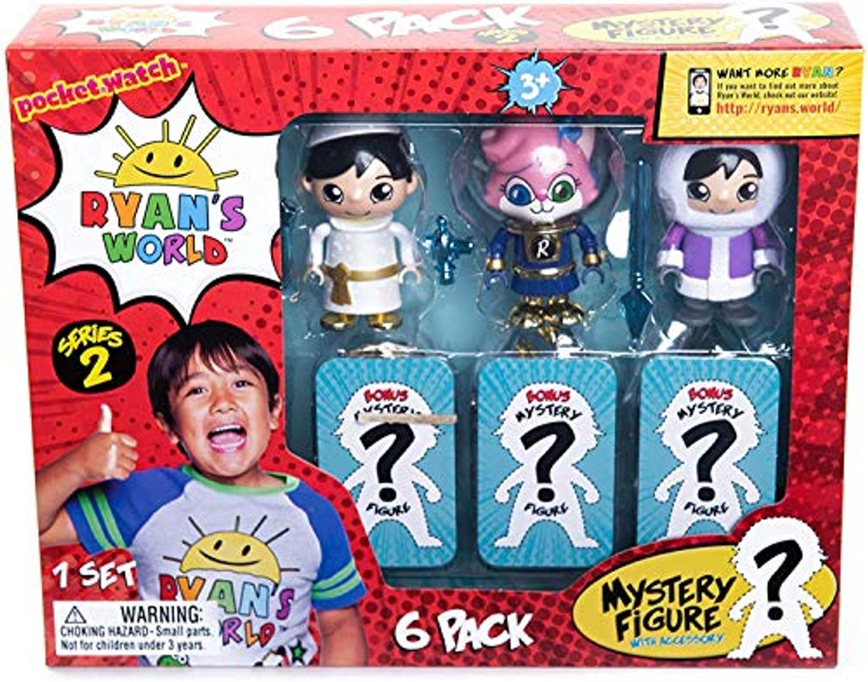 Productos RYAN'S WORLD Juego de 6 Figuras coleccionables