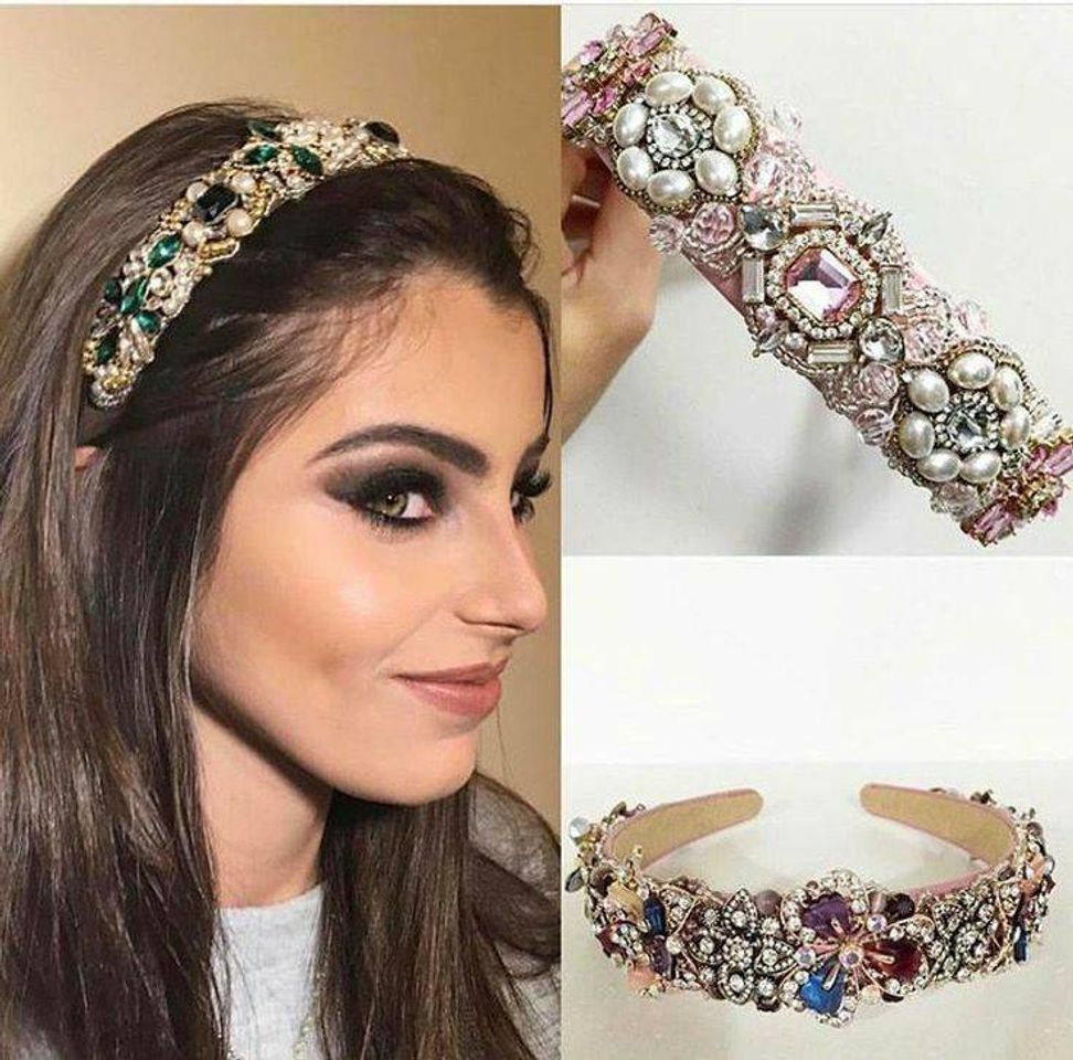 Moda Tiaras com Pedrarias 