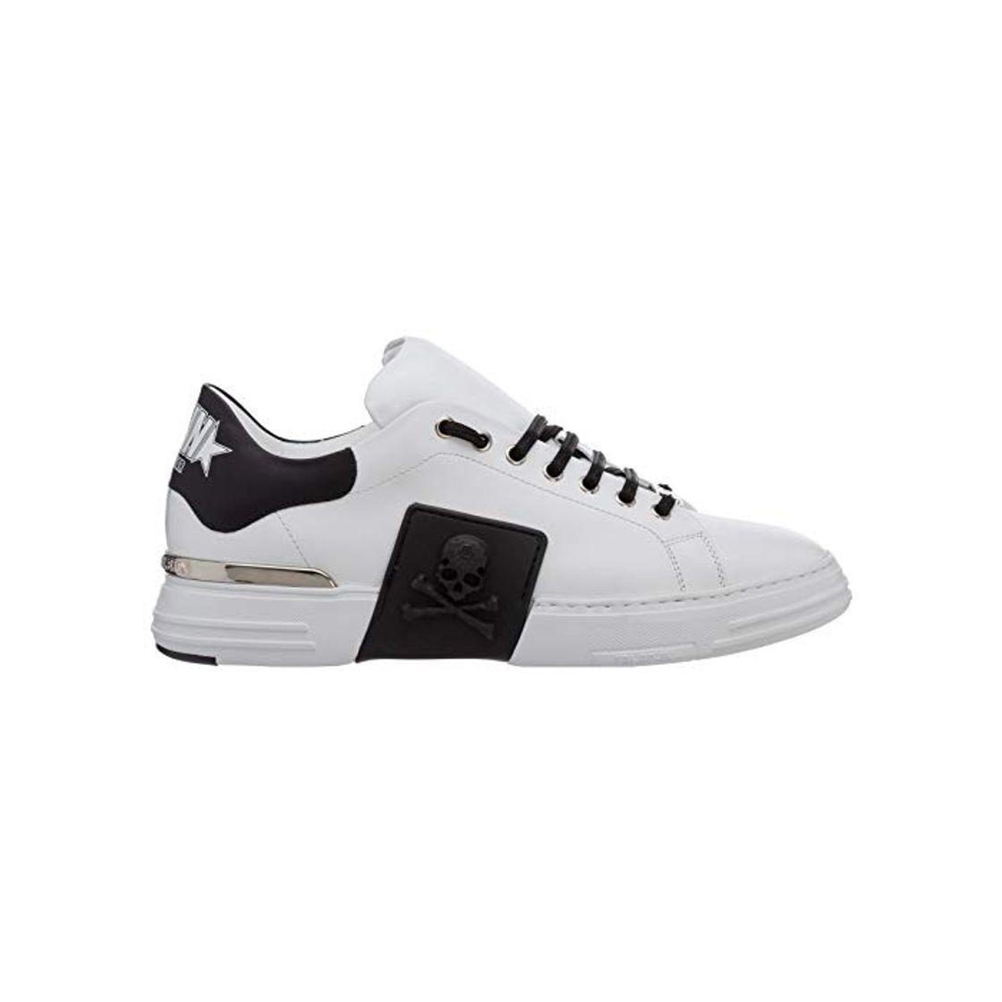 Moda Philipp Plein Hombre Phantom Kick$ Zapatillas White