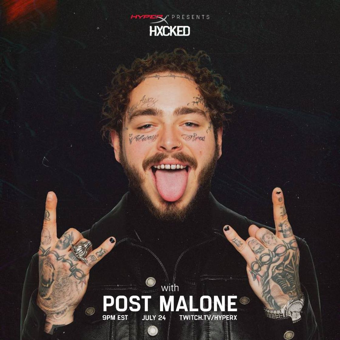 Moda HyperX anuncia evento de fãs on-line Post Malone - HXCKED ...