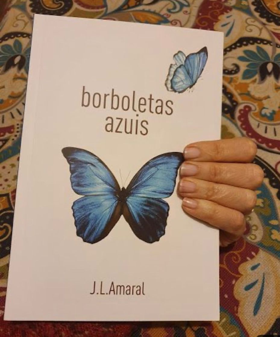 Libro borboletas azuis